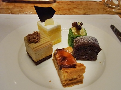 スイーツとドリンクのセット