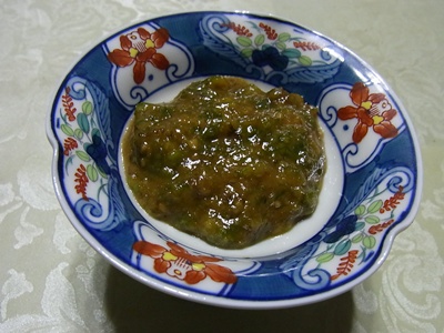 フキ味噌