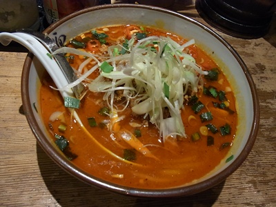 辛いラーメン