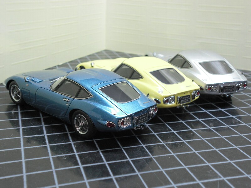Toyota 2000GT 1969 Twilight Turquoise : Modelcar's Junkie