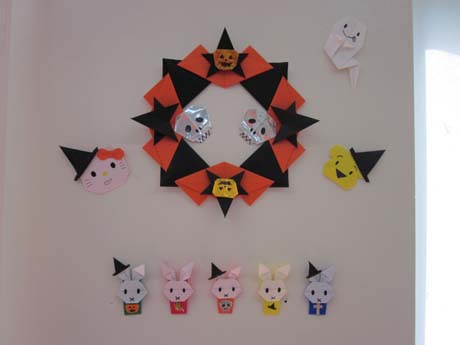 簡単 折り紙 : ハロウィン 飾り 折り紙 : pichiku.exblog.jp