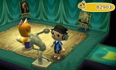 とびだせどうぶつの森 ツネキチのお店の真贋 その3 : しらないよ