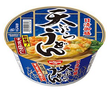 日清御膳 天ぷらうどん