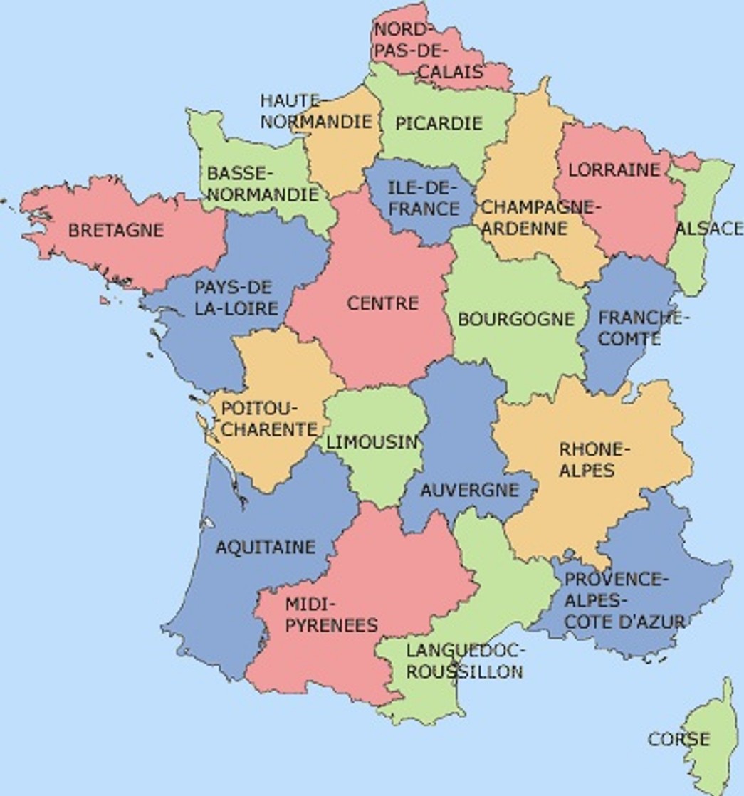 Régions Of France