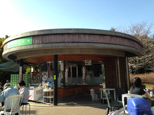 東京都内天サロスポット木場公園の売店