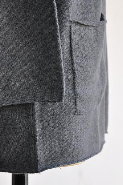 jujudhau/ズーズーダウ ニット カーディガン/ROUNDNECK CARDIGAN