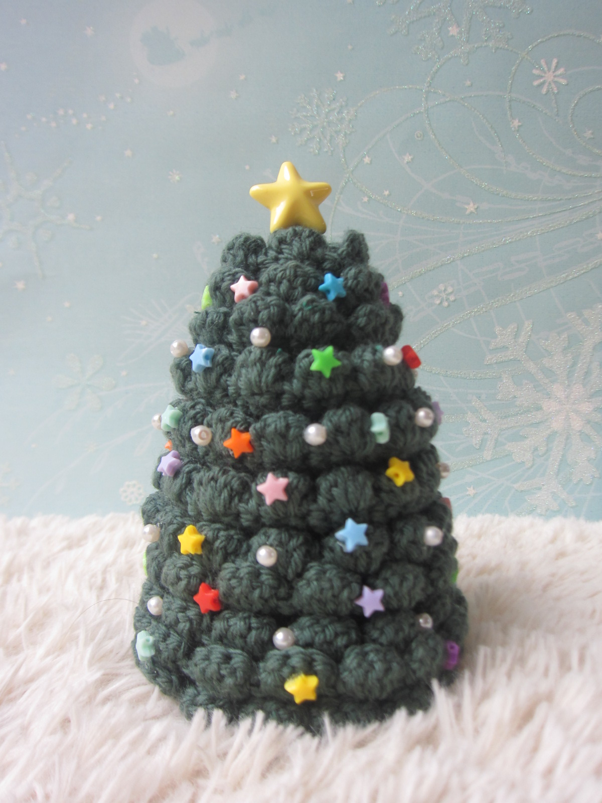 クリスマスツリー : 【編み物】クリスマスのキュートなおうち雑貨♡編み図レシピ集 - NAVER まとめ