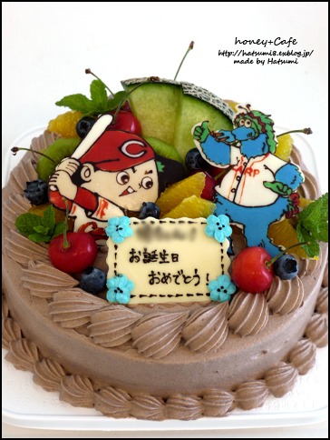 カープぼうやとスライリーのケーキ 癒されよう 広島カープファンが思わず作りたくなるレシピ集 Naver まとめ