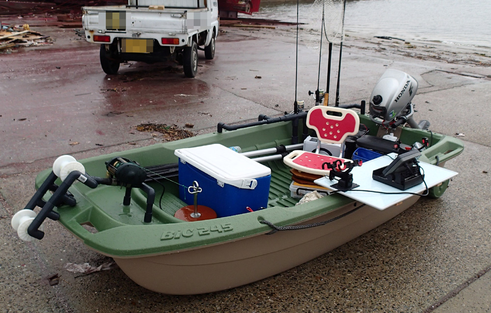 2馬力ボートについて。 2014年8月29日(金) 釣り好き昌ちゃんの釣り日誌