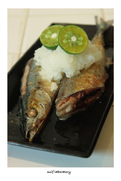 初秋刀魚の塩焼き 2015 - suif laboratory