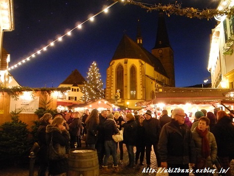 ワインの里のクリスマスマルクト　(1)ダイデスハイム - うきうきビール生活 in フランクフルト