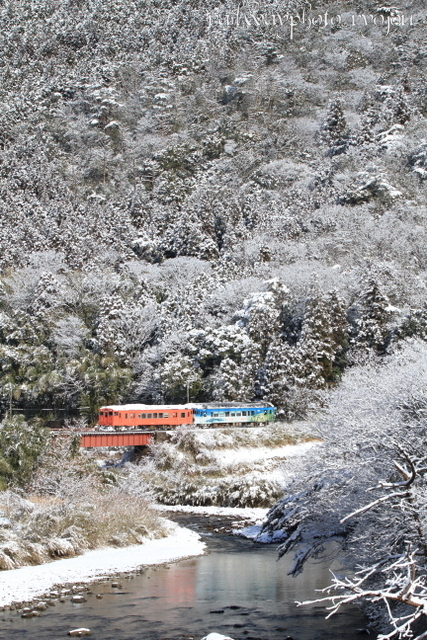 大雪の播但線に理想の冬景色を求めて～2017年2月12日　⑤ - 鉄道風景写真に旅情を求めて