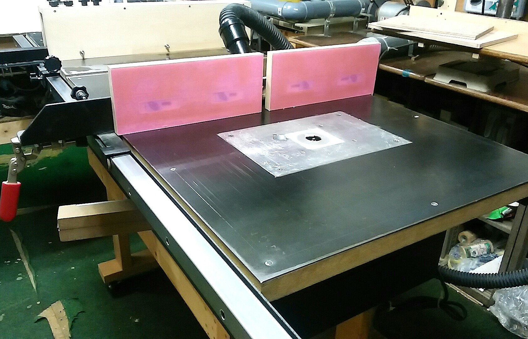 ルーター テーブル 自作