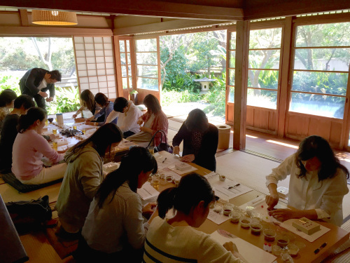 葉山芸術祭　お香　ワークショップ
