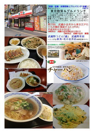 一人２次会　東秀･花小金井店　第22回  武蔵小金井から東京江戸たてもの園を堪能するたび｢54｣