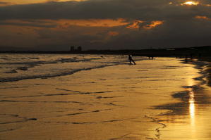 令和初! 海岸黄昏ショット - 湘南発〜ドラマチックに