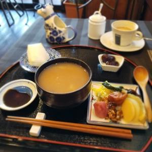 軽井沢CAFE来美(KURUMI) ＊ お茶粥モーニング♪ - ぴきょログ～軽井沢でぐーたら生活～