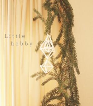 窓辺のクリスマス飾り　2019 - Little hobby