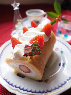 苺ロールケーキクリスマスバージョン♡ - アリスのトリップ２
