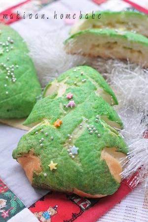 クリスマスツリーのコーンチーズパン　トナカイチョコ　ミートボールのトマトパン - マキパン・・・homebake　パンとお菓子と時々ワイン・・・