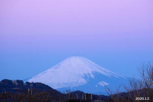 紅富士『自宅から90km先の富士 2020』 - 写愛館