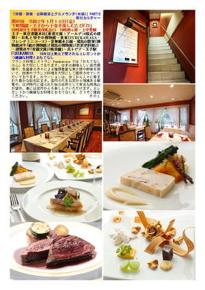 FURUKAWAYA 　第41回 令和２年１月１０日(金)　下町情緒・王子から十条を楽しむたび｢73｣　「体験・建築・史跡散策とグルメランチ(老舗)」PART15熊谷カルチャー