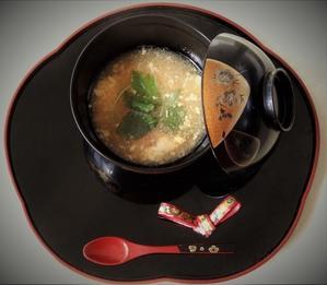 卵ふはふは（fluffy egg by a recipe of the Edo period） - ももさへづり＊やまと編＊cent chants d'une chouette (Yamato＊Japon)