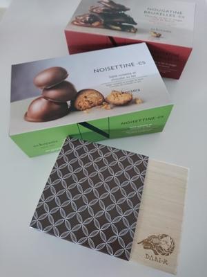今年の自分用チョコレート＠Dari K（ダリケー）、エスコヤマ - お弁当と春の空