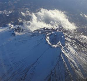 空から富士山　２／25 - つくしんぼ日記　～徒然編～