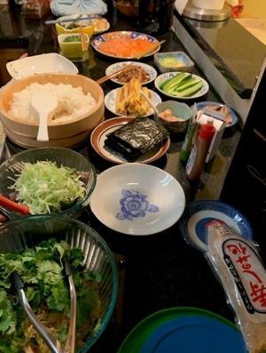 簡単チーズフォンデュ&手巻き寿司パーティー - しんしな亭 in シンシナティ ブログ