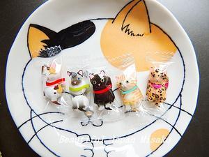 セリアのネコ皿に～･ﾟ☆､･：`☆･･ﾟ･ﾟ☆ - Beautiful Japan 絵空事