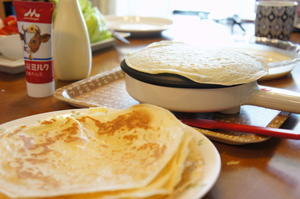 朝食にクレープ♥︎レシピ付き - 　川崎市のお料理教室　＊おいしい table＊　　　　　　　　家庭で簡単おもてなし♪