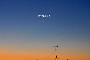 2月11日・13日　『自宅から90km先の富士』 - 写愛館