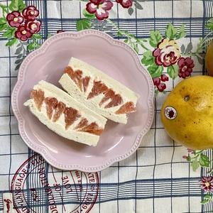 フロリダグレープフルーツ de 爽やかヨーグルトサンド♡ - パンのちケーキ時々わんこ