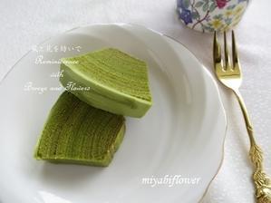 抹茶味とみずみずしいきゅうり - 風と花を紡いで