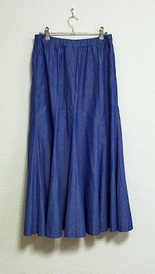 アシンメトリーティアードスカート むらさきのいと アシンメトリーティアードスカート むらさきのいと