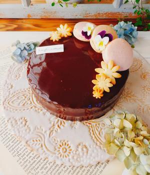 チョコムースケーキでHappy Birthday &#127874;&#127851; - mama-kotoのおいしいもの雑記帳