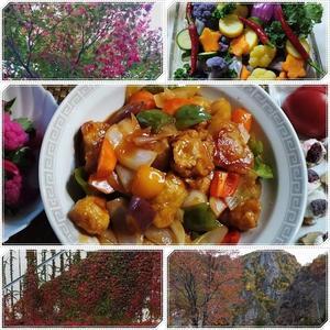 山の紅葉と野菜の紅葉 - 気ままな食いしん坊日記２