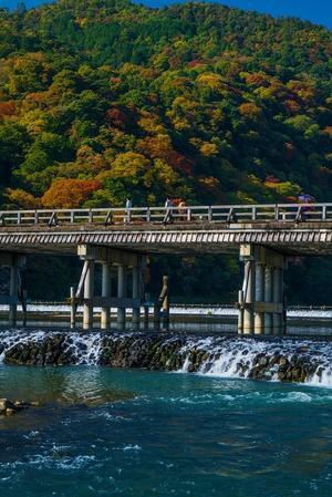 2021京都紅葉～渡月橋 - 鏡花水月