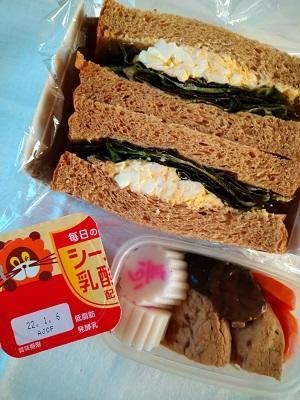 卵サンド弁当 - 東京ライフ