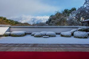 雪景色～正伝寺 - 鏡花水月