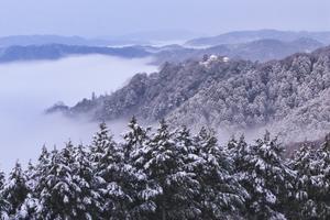 天空の雪城 -備中松山城- - 写真ブログ「四季の詩」