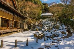 雪景色～金福寺 - 鏡花水月