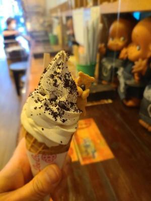 アイスクリーム大好き❤️豆虎　モカリッチソフトクリーム - 食品ロス削減料理研究家ブログ行長万里 　日本全国　美味しい話