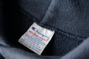 90S CHAMPION REVERSE WEAVE SWEAT PARKA NAVY--RECOMMEND-- - 38CLOTHING BLOG