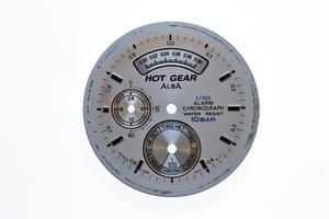 ALBA HotGear V682 文字盤 - 腕時計解体備忘録