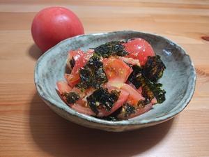 切って和えるだけ！トマトと韓国海苔のナムル - candy&sarry&・・・2