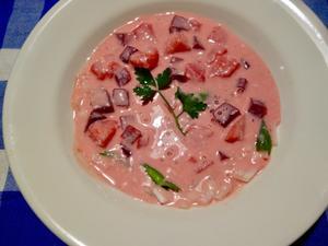 ピンクのポーランドの冷たいスープ - Ｂのページ