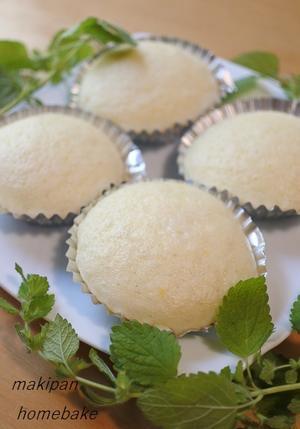 ヨーグルト入り蒸しパン - マキパン・・・homebake　パンとお菓子と時々ワイン・・・