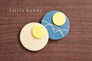粘土でフェイクアイシングクッキー作り～お月見クッキー - Little hobby